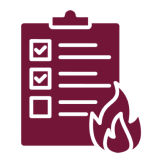 Task list on fire